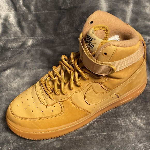 Nike Air Force 1 mid 07’ Flax - Picture 6 of 7